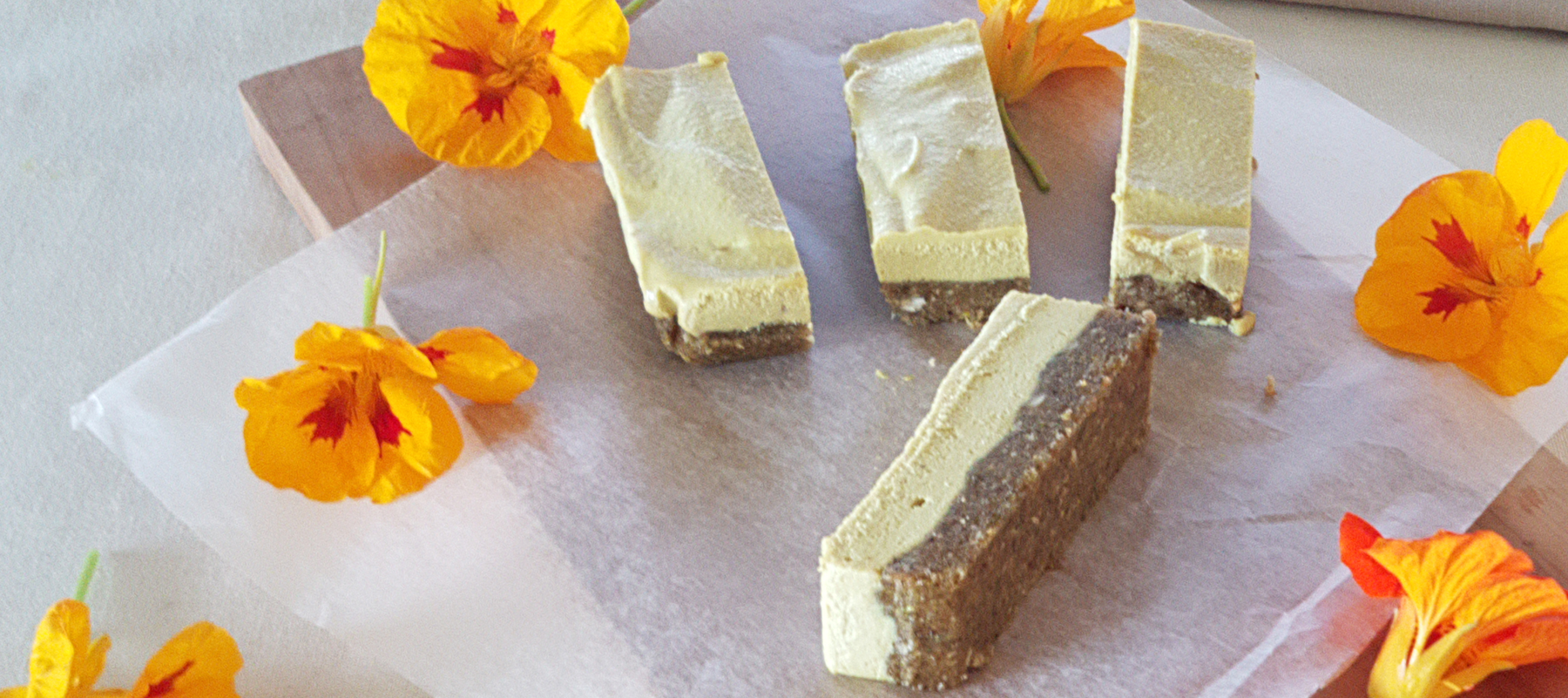 Recipe for raw Ginger Crunch Slice. Gluten-free and Diary-free this is a delicious remake of the traditional Kiwi Ginger Crunch.