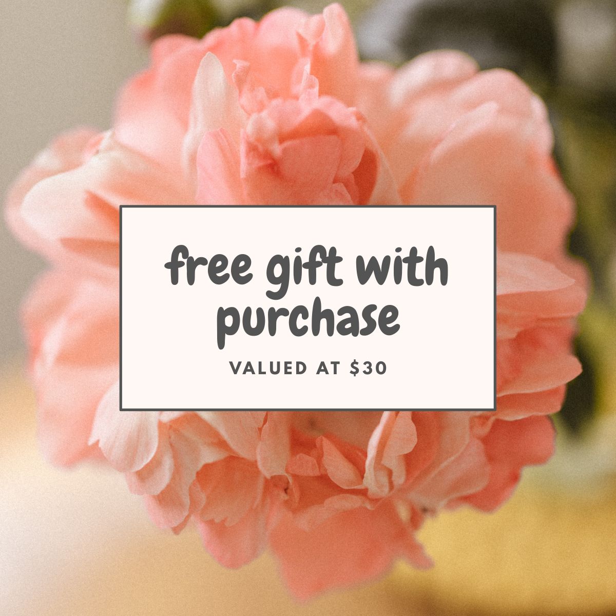 Free Gift with Purchase - Limited Edition